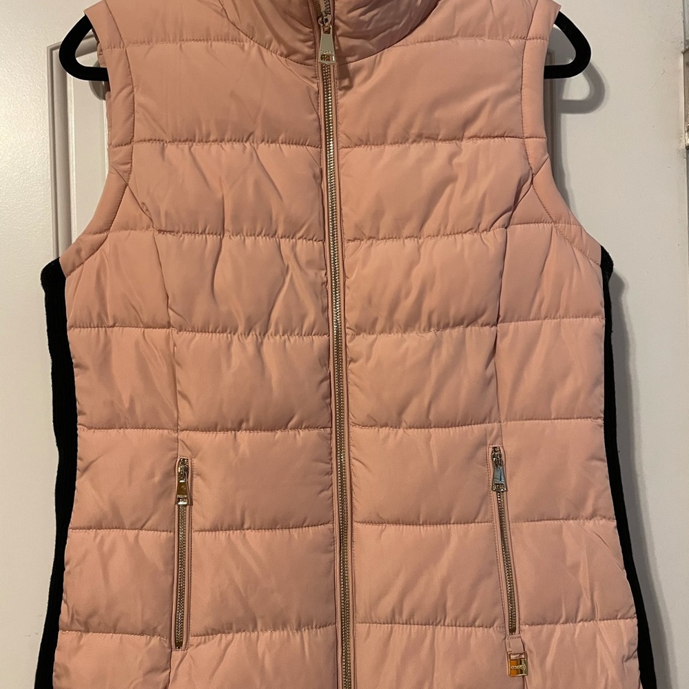 Calvin Klein Pink Puffer Ski Vest